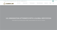 Desktop Screenshot of casseuslaw.com